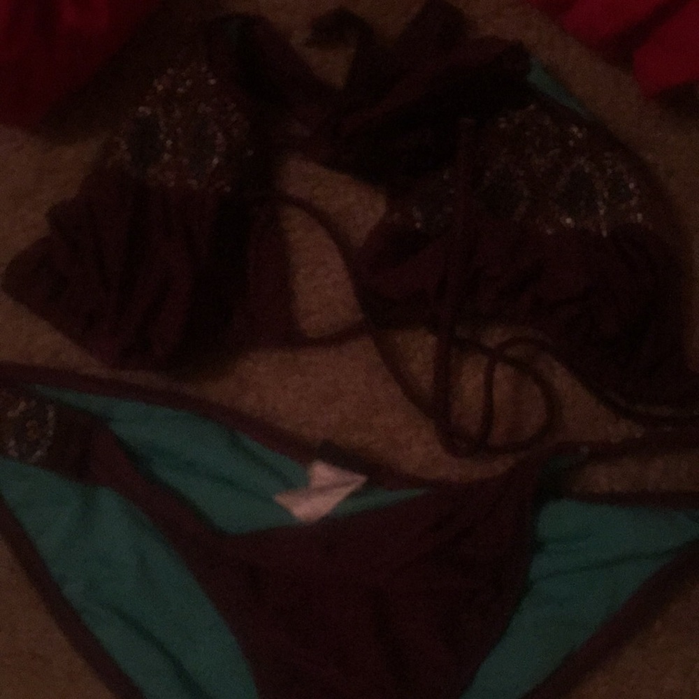 Two piece swim suit